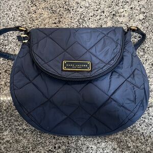 Marc Jacobs Blue Quilted Crossbody Bag